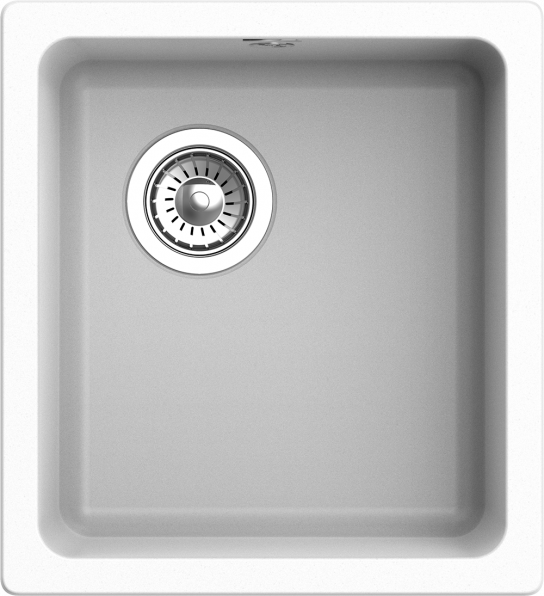 Мойка Rivelato BERKANA 35, 410х460х200мм, иней