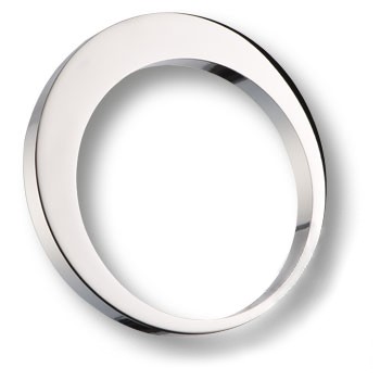 Ручка-кольцо, 6530 0080 CR, d=80мм, металл, глянцевый хром