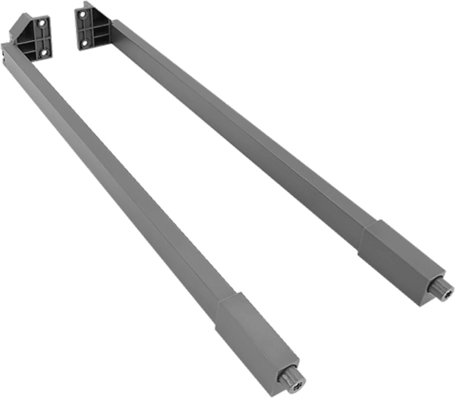 Рейлинг к ящику LineBox, L=350мм, графит, AQ