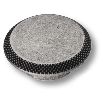 Ручка-кнопка, 4102003MP14, d=60мм, металл, старое серебро