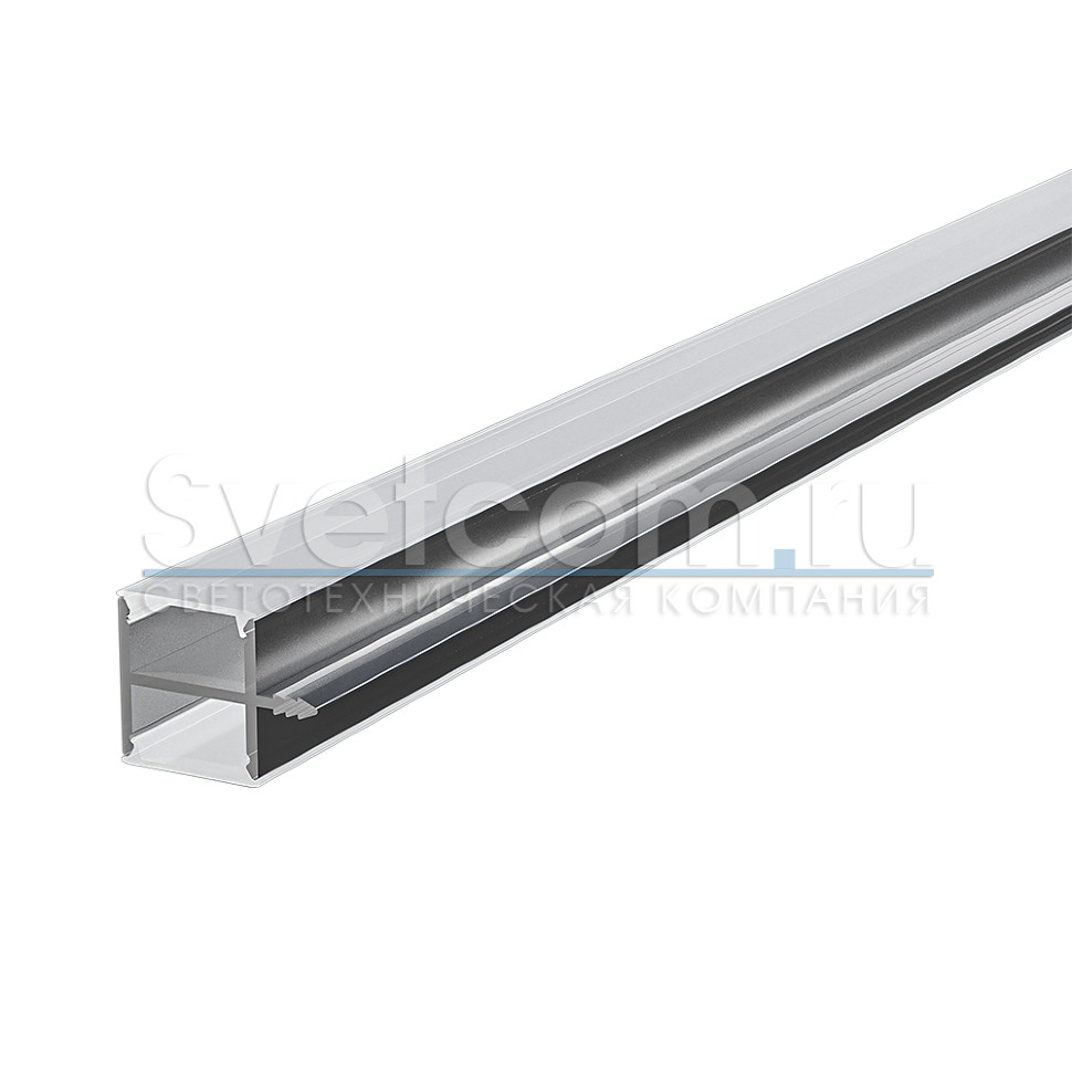 Профиль врезной торцевой двустор. 18х25х3000мм, лента ≤10мм, алюминий (диффузоры, 4 заглуш.), 1725L