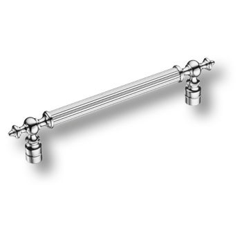 Ручка-скоба, 25123-005-16-192, 192мм, металл, глянцевый хром