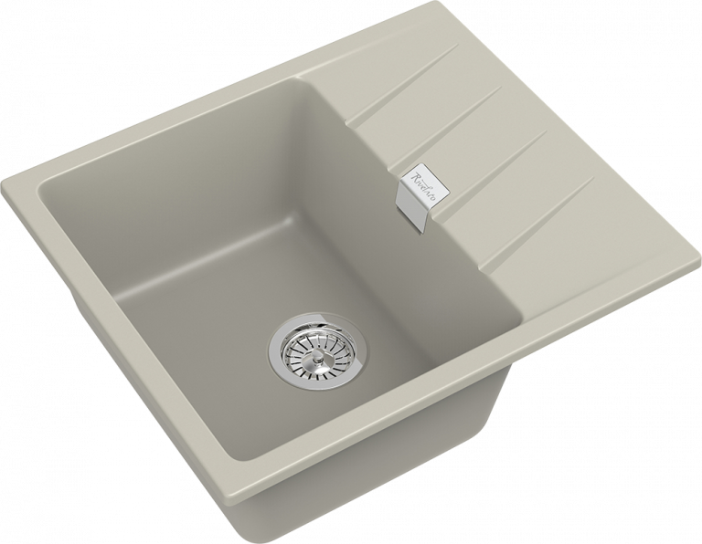 Мойка Rivelato RAUM 58, 580х500х200мм, топаз