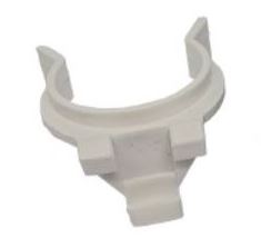 Скоба для регулируемой опоры, белая