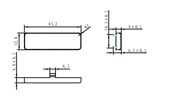 Петля полунакладная 110*, доводчик, планка 3D, 48мм, HISSEN