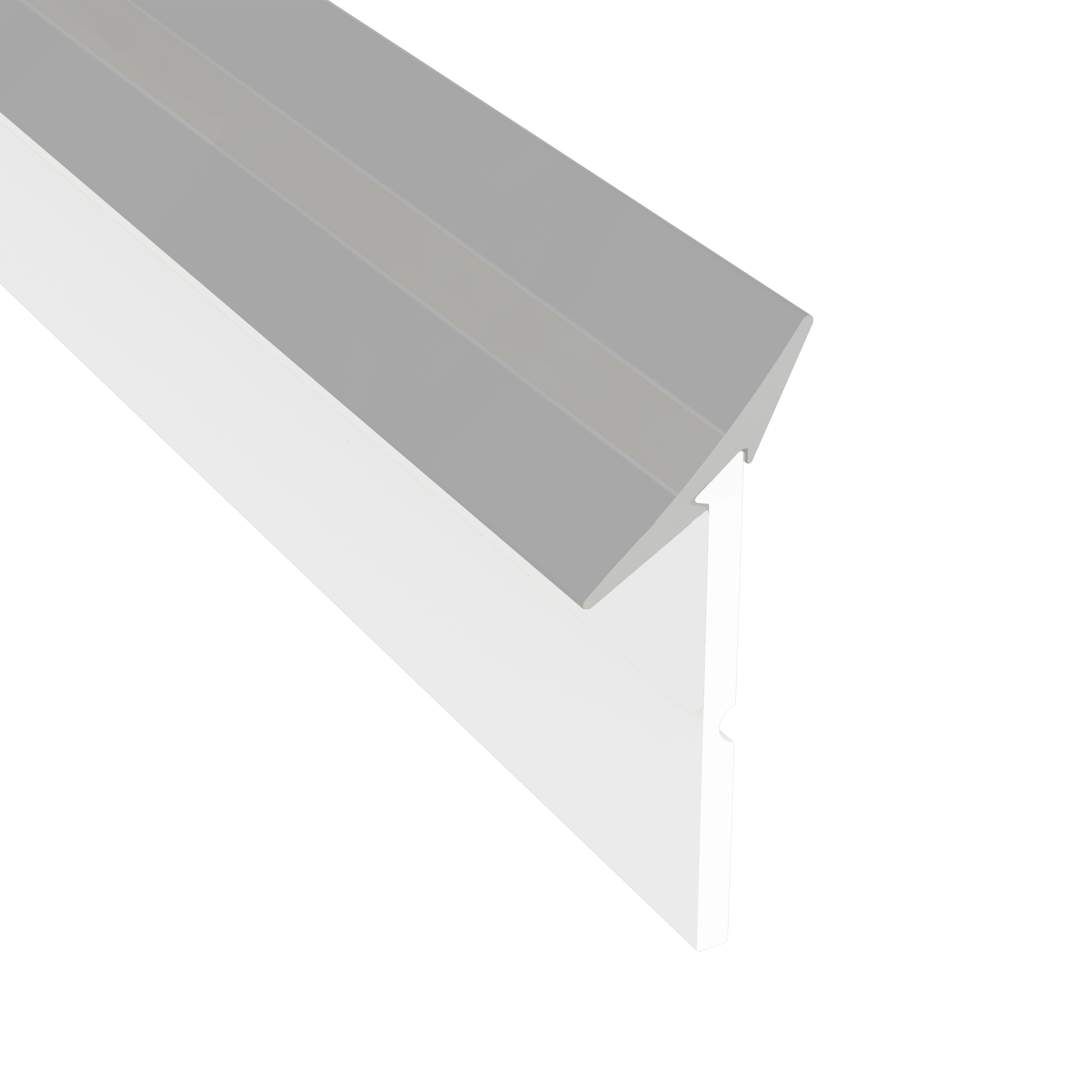 Плинтус гибкий СИЛИ, L=4,2 м, прозрачный 09, Россия