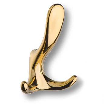 Крючок, 2045 0078 GL, трехрожковый, металл, глянцевое золото