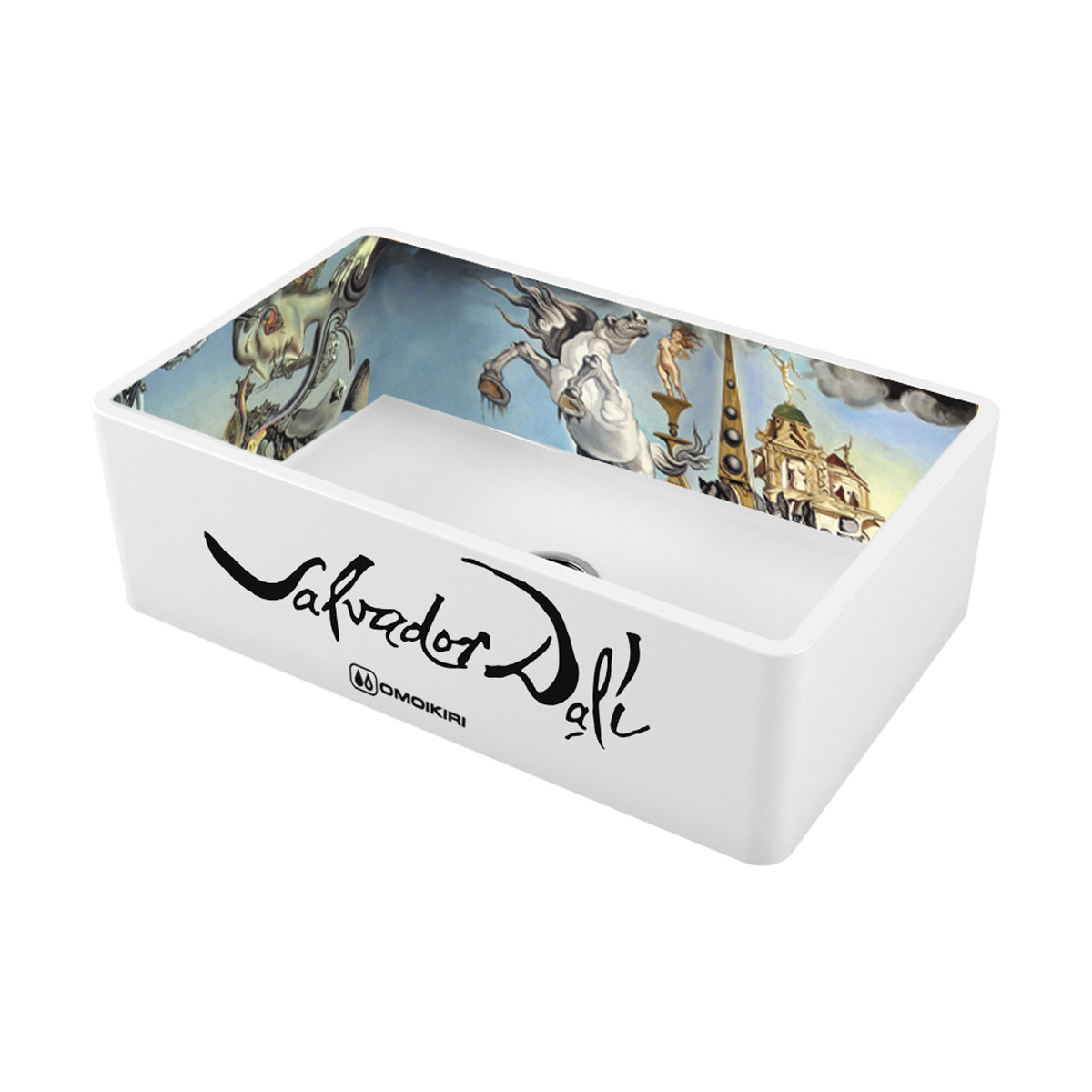 Мойка Mikura 76-Dali, Natceramic/белый