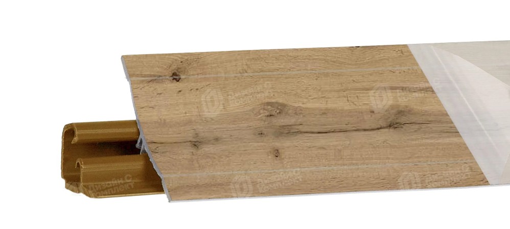 Плинтус LB-23, дуб натуральный, 3000мм, Россия