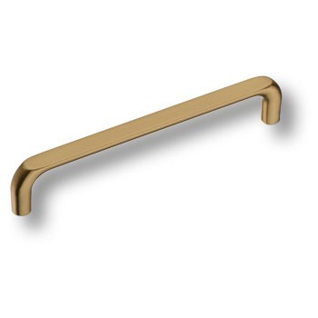 Ручка-скоба, 395-160-Champagne Gold, 160мм, металл, матовая латунь
