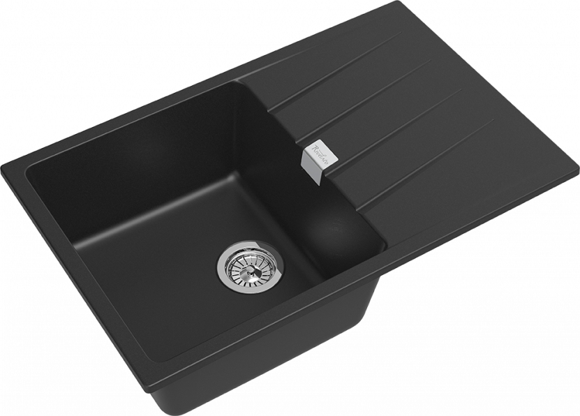 Мойка Rivelato RAUM 78, 780х500х200мм, антрацит