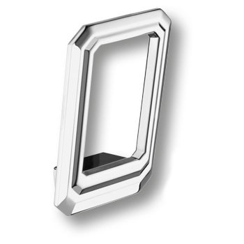 Крючок, 7101020MP02, однорожковый, металл, глянцевый хром