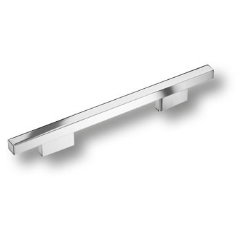 Ручка-скоба, 7345 0192 CR-CR, 192мм, металл, глянцевый хром