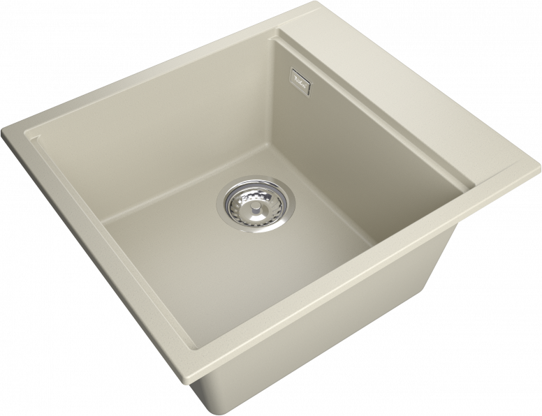Мойка Rivelato TESORO 455-L, 450х510х200мм, темно-бежевый