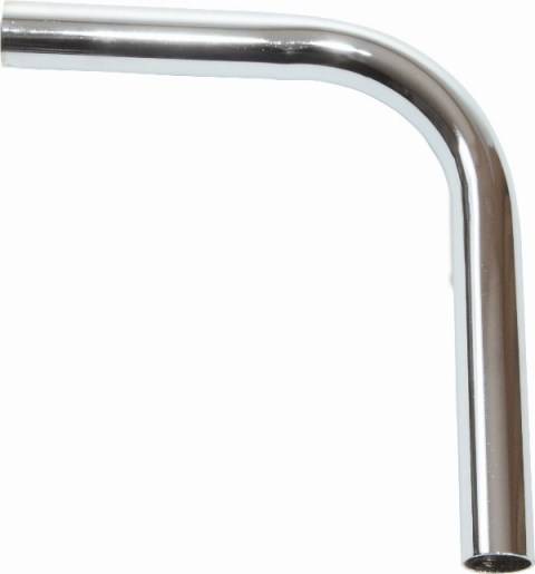 R-32 Угол на 90" 20х20см, хром, CMF