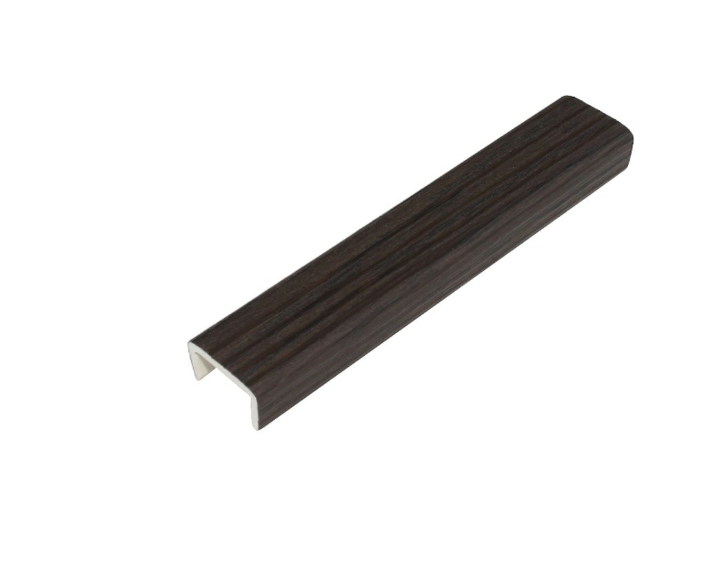 Торцевая заглушка для цоколя, h=100мм, пластик, дуб мелинга ноте (31), Россия