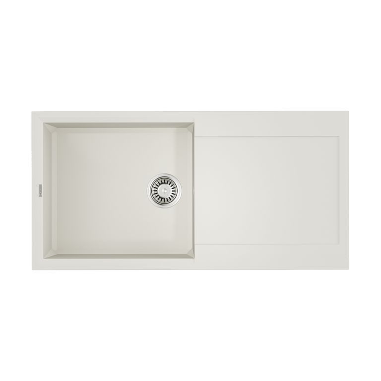 Мойка Sakaime 100-WH, Tetogranit/белый