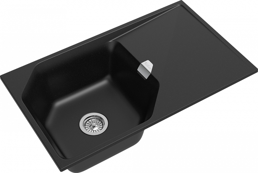 Мойка Rivelato LOCUS 85, 850х500х200мм, черный