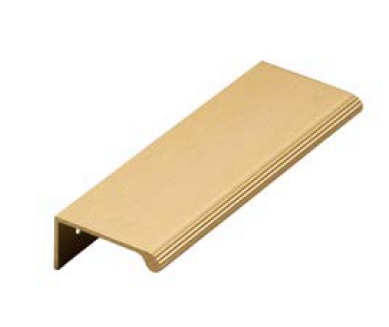 Ручка-профиль, 2228, 96/120мм, металл, браш. золото