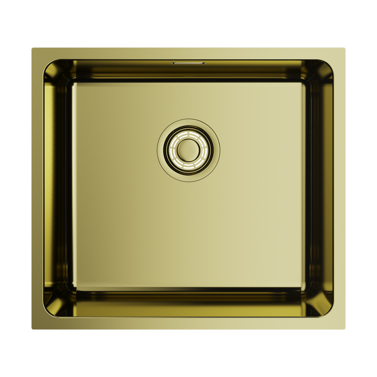 Мойка Tadzava 49-U/I-LG, нержавеющая сталь, светлое золото