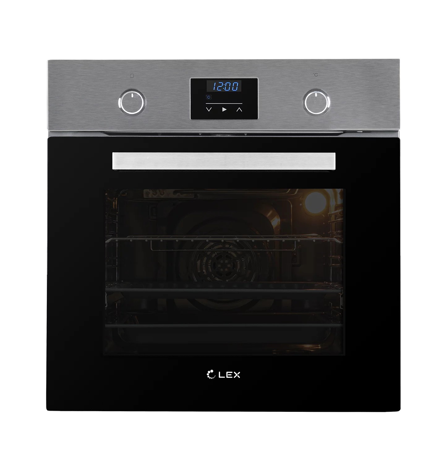 Духовой шкаф EDP 093 IX NEW, 60 см, стекло/нерж. сталь, нерж. сталь, Lex