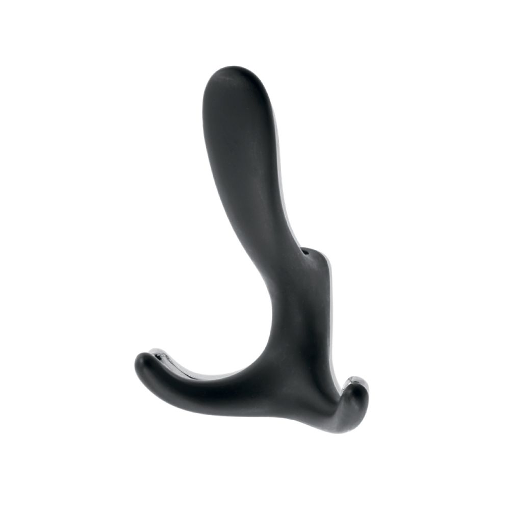 Крючок, CORDOBA, трехрожковый, металл, черный матовый, GTV