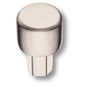 Ручка-кнопка, 4126 001MP08, d=20мм, металл, сатин-никель