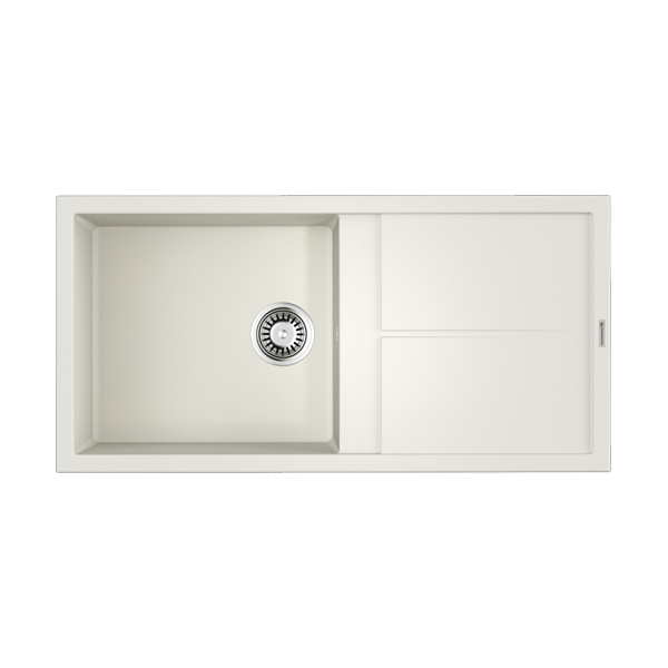 Мойка Sumi 100-WH, Tetogranit/белый 