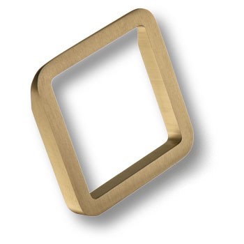 Ручка-кольцо, 8230 0064 BB, 23х72х72мм, металл, матовое золото