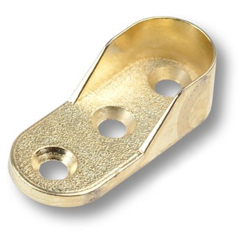 Штангодержатель для овальной штанги, 01562, золото