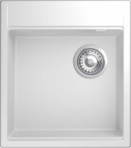 Мойка Rivelato TESORO 455-R, 450х510х200мм, иней