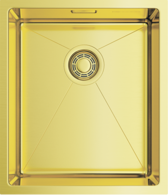 Мойка Taki 38-U/IF-LG, нержавеющая сталь, светлое золото