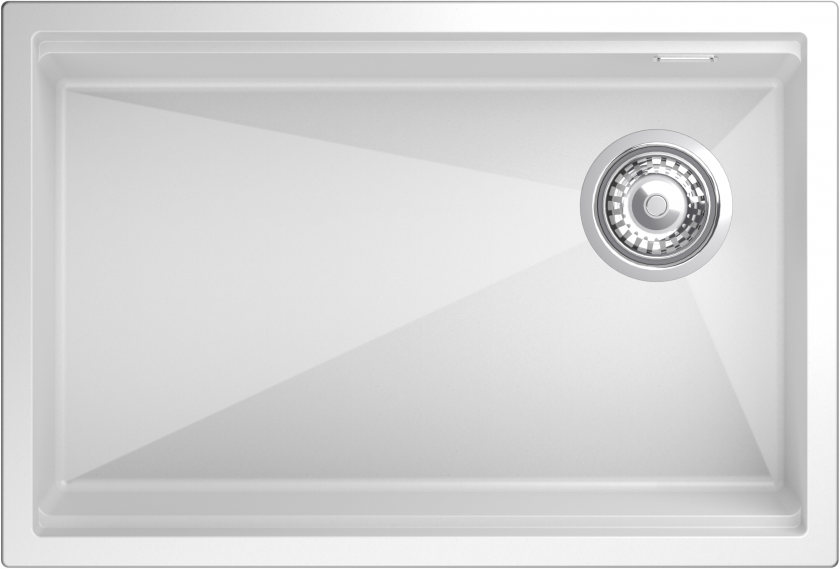Мойка Rivelato LINO 654-R, 650х440х210мм, иней