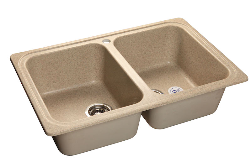 Мойка GranFest STANDART 780K, 786х500 мм, песочный