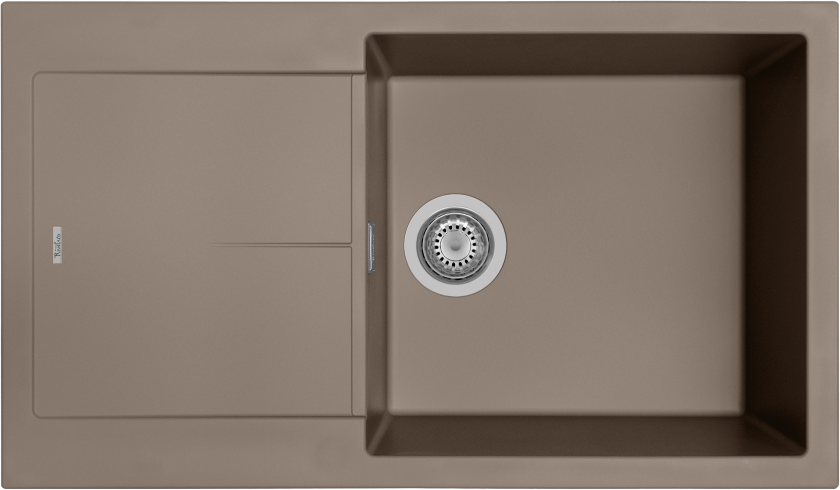 Мойка Rivelato LUMO 8650, 860х500х200мм, коричневый