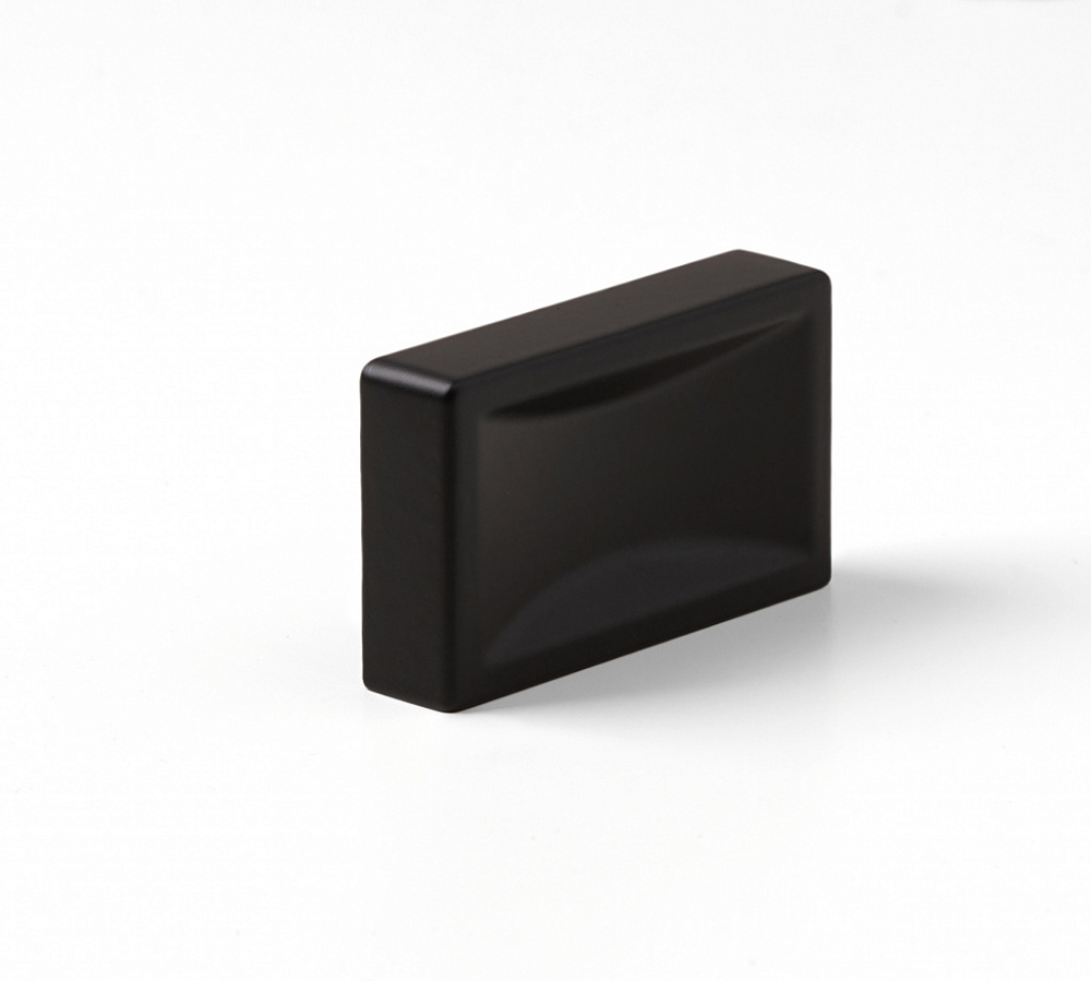 Ручка-кнопка, CМ8, 40х9х25мм, металл, черный