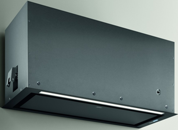Вытяжка полновстраиваемая PLANE LUX BL/A/72, 72см, без угольного фильтра, черный матовый, Jetair