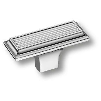 Ручка-кнопка, 46-Chrome, 25х20х50мм, металл, глянцевый хром