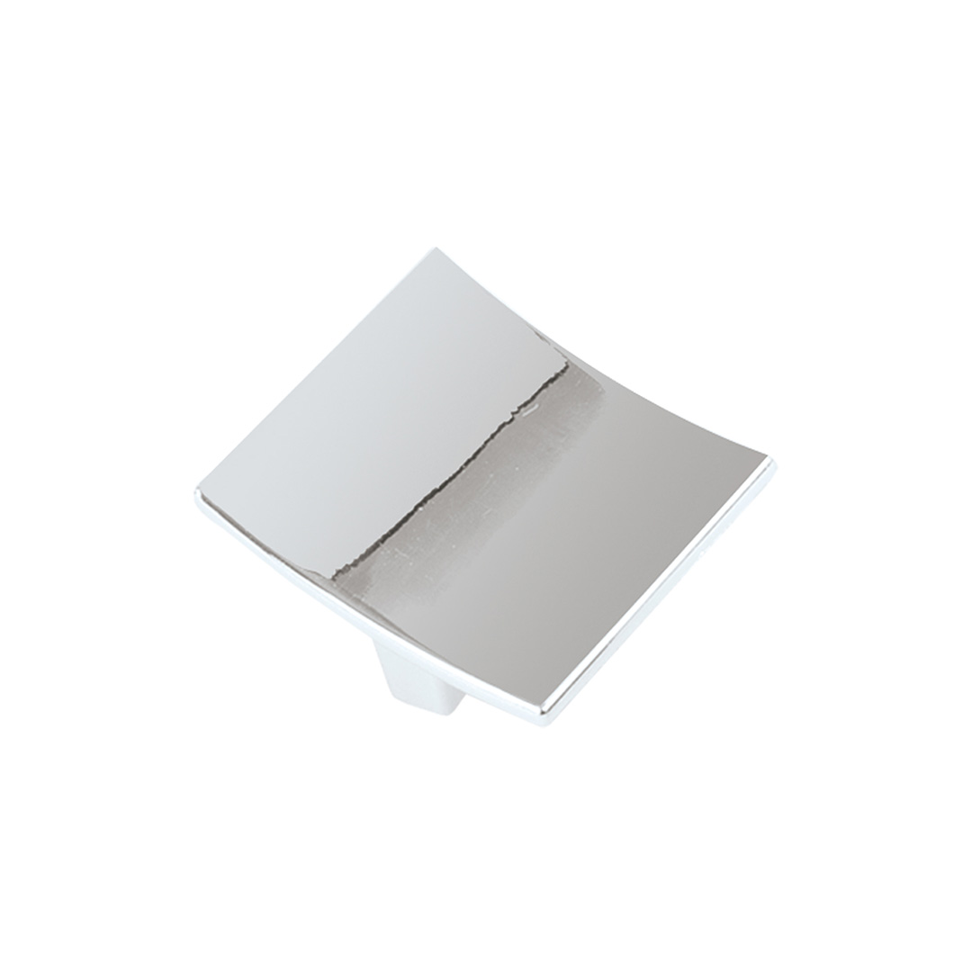 Ручка-кнопка, S-2280-32 SC, 42х45х22мм, металл, матовый хром