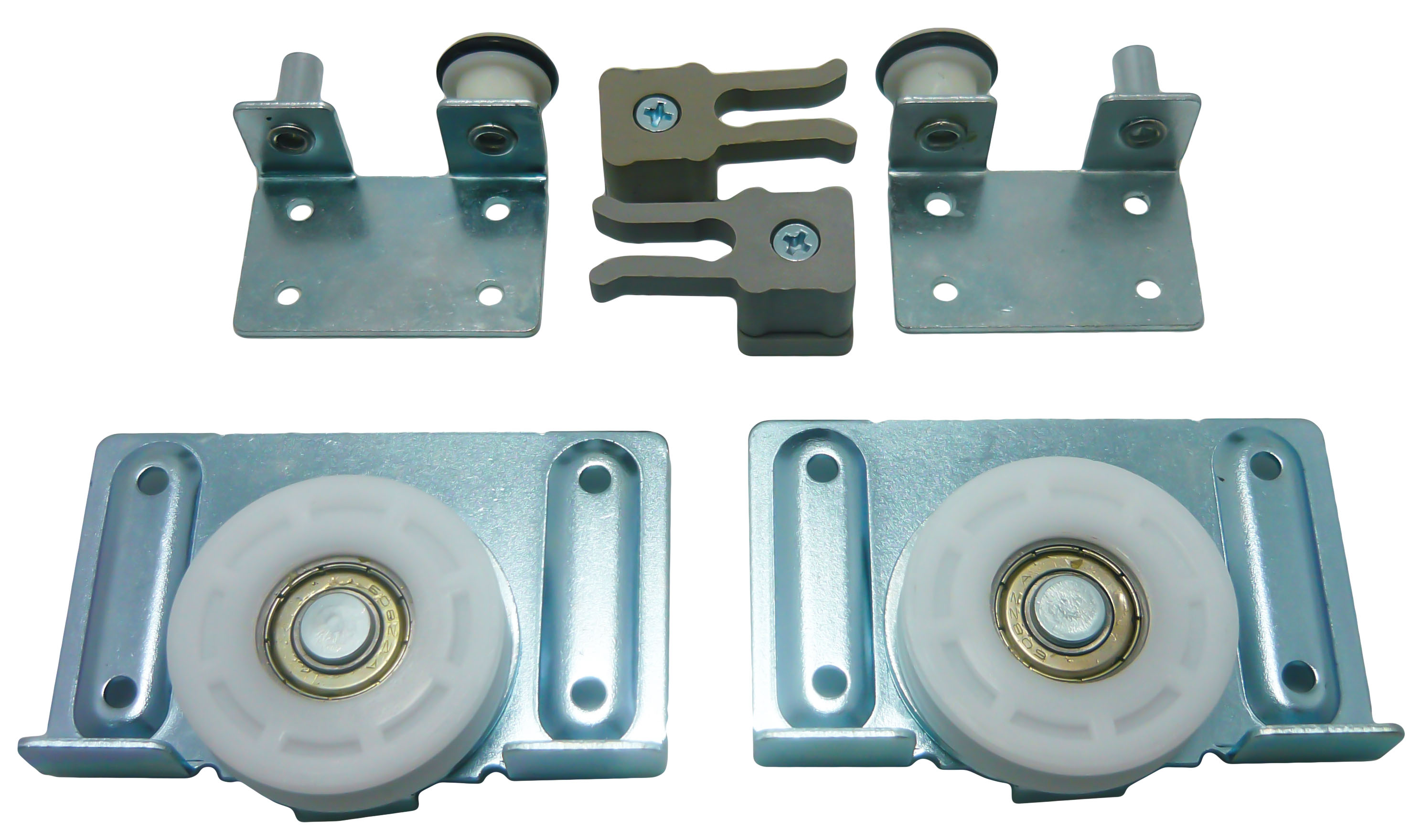 Комплект роликов "БФЕ-80" на 1 дверь, регулируемый, Россия