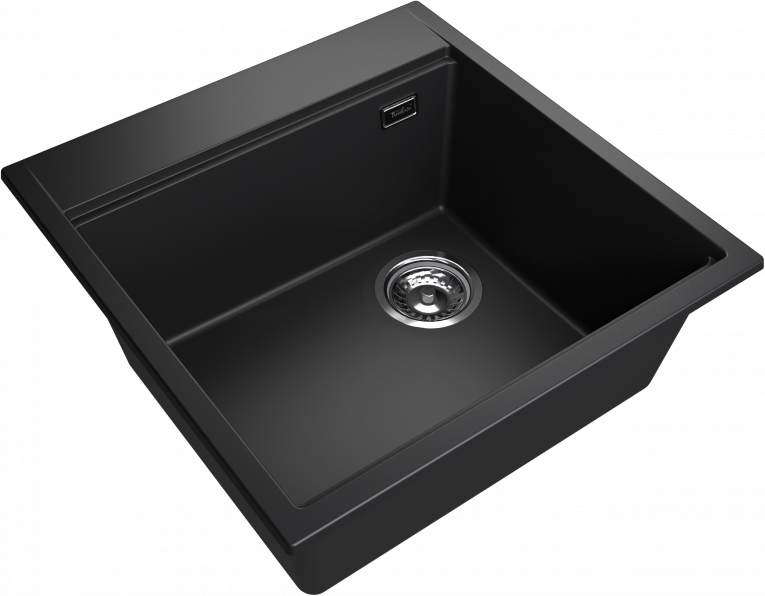 Мойка Rivelato TESORO 505-R, 500х510х200мм, черный