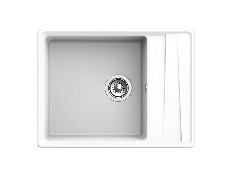Мойка GranFest LEVEL 660L, 660х500 мм, иней