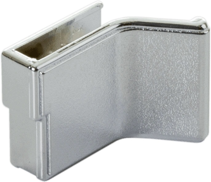 Ручка к петле для стекла, сталь, хром, FAM