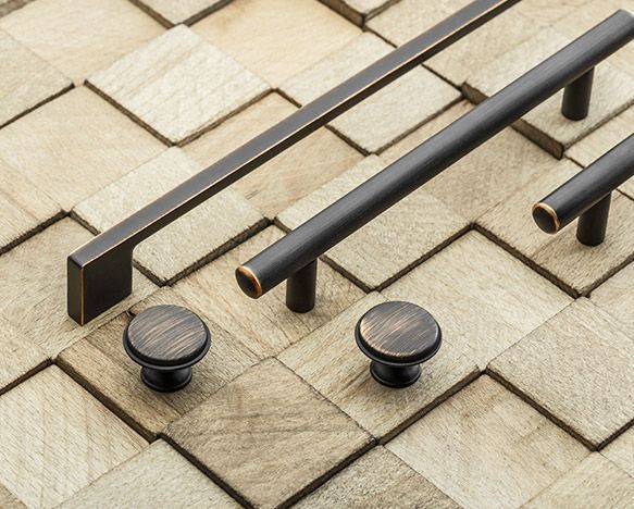 Ручка-скоба, UZ-819, 256мм, металл, античная медь