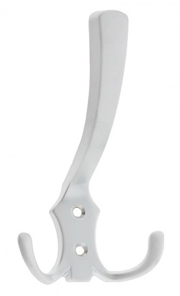 Крючок, 200.02, трехрожковый, белый, CMF