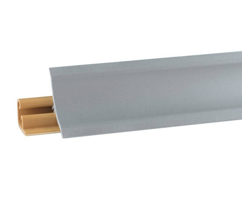 Плинтус LB-23, под алюминий, 3000мм, Россия