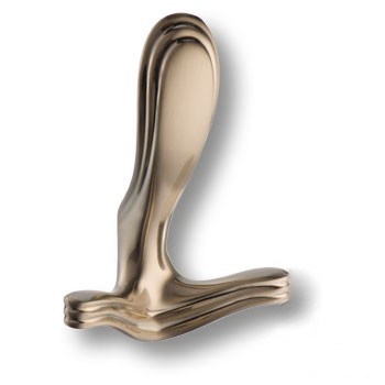 Крючок, 2035 0086 NB, трехрожковый, металл, матовый никель