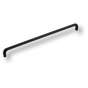 Ручка-скоба, 396-320-Matt Black, 320мм, металл, черный