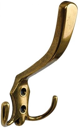 Крючок, 585, трехрожковый, металл, античная бронза