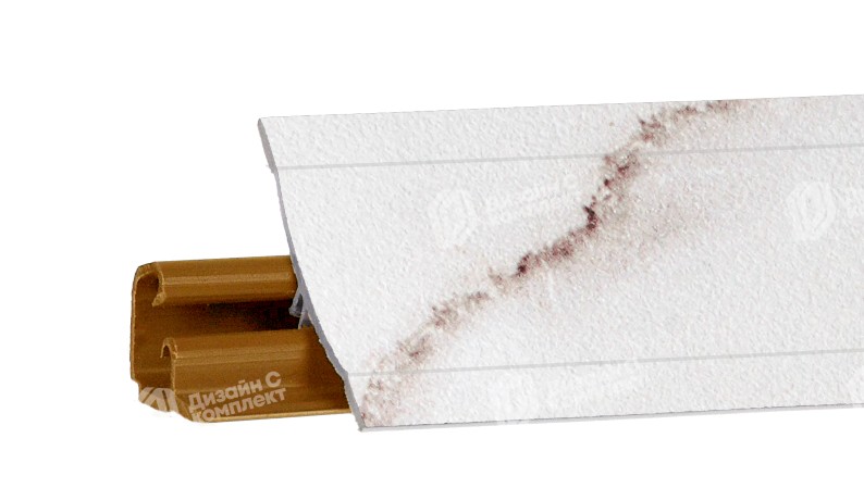 Плинтус LB-23, оникс кремовый, 3000мм, Россия